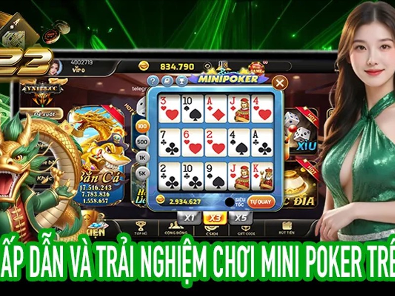 Bàn chơi Baccarat trực tuyến với người chia bài tại kinh88