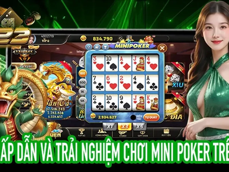 Bàn chơi Baccarat trực tuyến với người chia bài tại kinh88